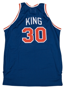 1986-87 Bernard King Game Used New York Knicks Road Jersey
